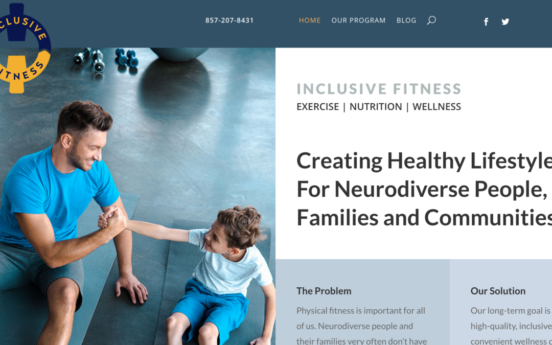 Beautiful New Website for Inclusive Fitness